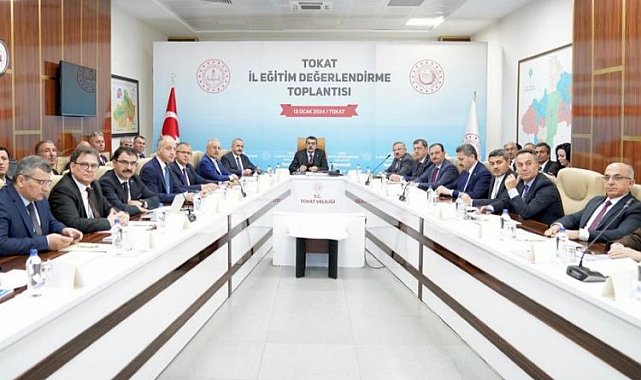 Bakan Tekin eğitimi Tokat'ta değerlendirdi