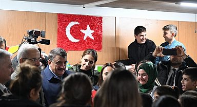 Bakan Uraloğlu Malatya'da konteyner kente ziyaret