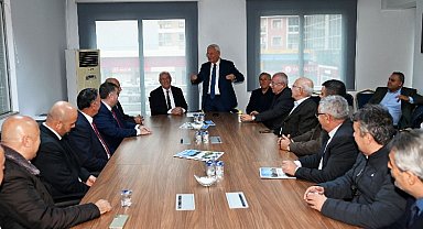 Başkan Selvitopu şoför esnafını ziyaret etti