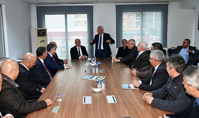 Başkan Selvitopu şoför esnafını ziyaret etti