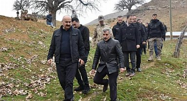 Batman Valisi'nden yılın ilk ziyareti Sason'a