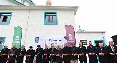 Bursa İnegöl'de Yokuşlar Camisi ibadete açıldı