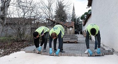 Bursa İnegöl'ün kırsalında üst yapı yatırımları sürüyor