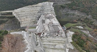 Bursa Karacabey'de Gölecik Barajı'nın yüzde 84'ü tamamlandı