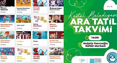 Bursa Kestel Belediyesi’nden Çocuklara Ara Tatil Müjdesi