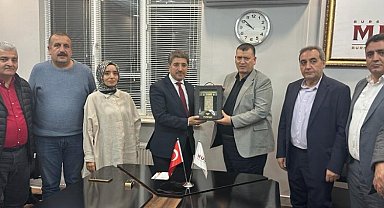 Bursa MUŞSİAD'a Gıyasettin Bingöl'den ziyaret