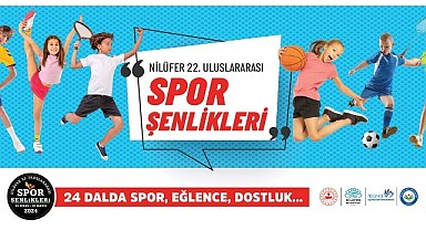 Bursa Nilüfer 22. Uluslararası Spor Şenlikleri için geri sayım başladı