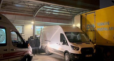 Düzce'de PTT'nin lojistik deposunda iş kazası