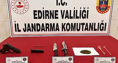 Enez'de kaçakçılık operasyonu