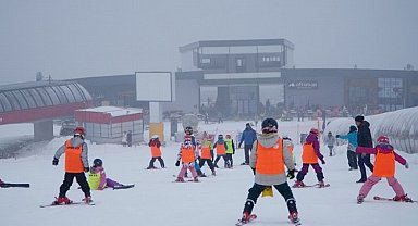 Erciyes Kayak Okulu'nda eğitimler tam gaz