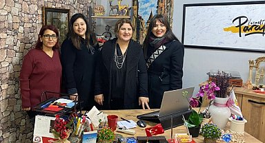 Gazetelerde görev yapan kadın yöneticilere İzmit Belediyesi'nden ziyaret