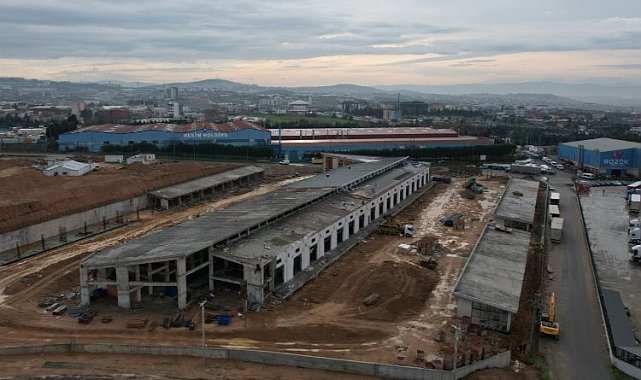 Gebze'de Hal binasında yoğun tempo