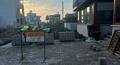 Hatay'da deprem hasarlı yollar yenileniyor