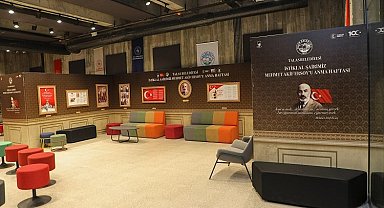 İstiklal Şairi'ne Kayseri Talas'ta sergi