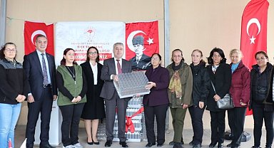 Kadınlar tarımsal üretimde Menderes'te de güçleniyor