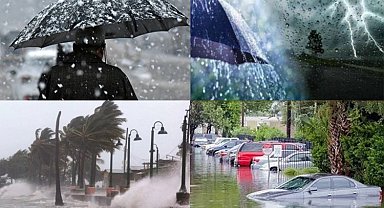 Kar, fırtına ve kuvvetli yağış uyarısı