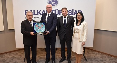 Kardeş Ülke Bosna'dan BALKANTÜRKSİAD'a ziyaret