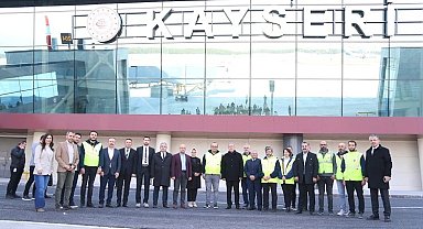 Kayseri dinamiklerinden yeni havaalanına inceleme