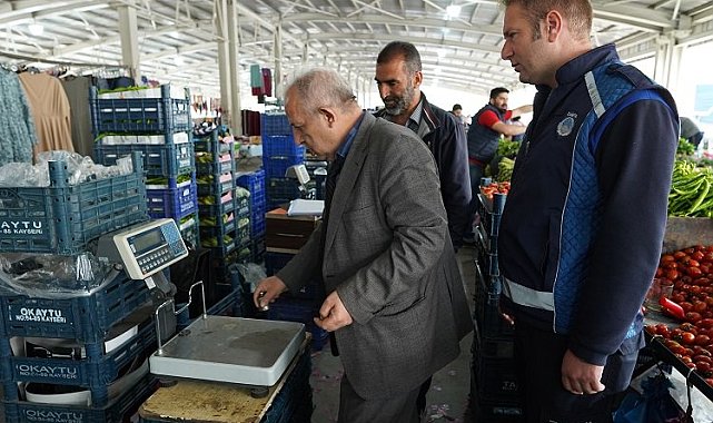 Kayseri Melikgazi'den ölçü tartı uyarısı