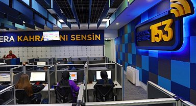 Kocaeli en çok 153'e 'Alo' dedi