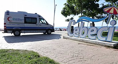 Kocaeli'de mavi ambulanslar sağlığa mekik dokudu