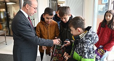 Konya Selçuklu'da çocuklara şivlilik hediyesi