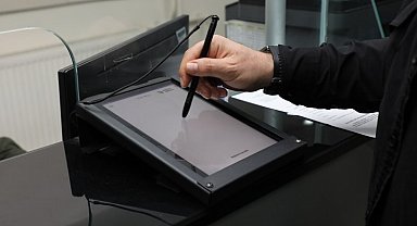 Konya'da biyometrik imza ile dijitalleşmeye devam