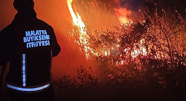 Malatya itfaiyesinden 2023'te yoğun mesai