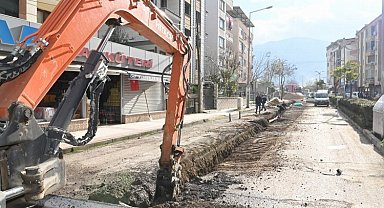 Manisa Şehzadeler'de altyapı çalışmaları sürüyor