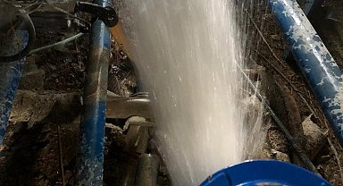 Manisa'da arızalanan motopomp hızlı müdahale