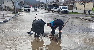 MASKİ'nin yağış müdahalesi sürüyor