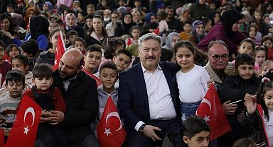 Melikgazi'de miniklere Karne Şenliği hediyesi