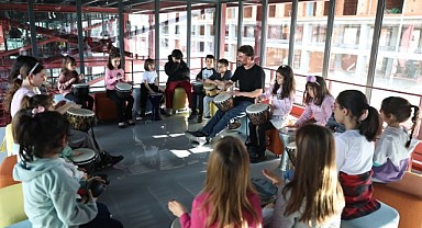 Nilüfer'li öğrencilerin tatili dolu dolu geçiyor