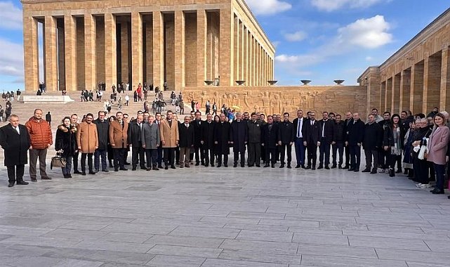 Osmaniye'nin kurtuluşunun 102. yılında Anıtkabir ziyareti