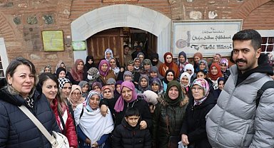 Saruhanlı kadınlardan Manisa'ya ziyaret
