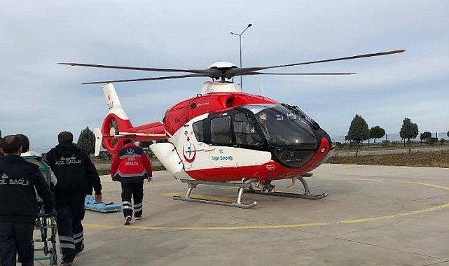 Sivas ambulans helikopteri bekliyor!