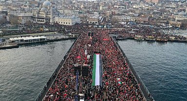 Tarihi yürüyüşten haykırdılar!