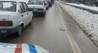 Uludağ bugün 23 bin araç giriş yaptı