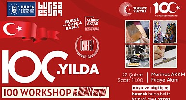 100 workshop ve Busmek sergisi