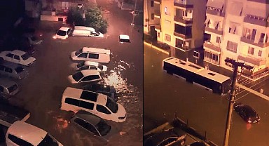 Antalya'da yağmur şiddetini artırdı,5 ilçede okullar tatil edildi!