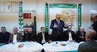 Başkan Aydın, Karslılar Derneğini Ziyaret Etti