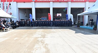 Bursa Karacabey’e yeni itfaiye binası kazandırıldı