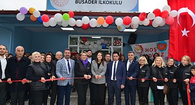 BUSADER İlkokulu Hatay Samandağ'da açıldı