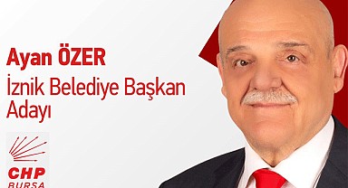 CHP İznik Belediye Başkan adayı Ayan Özer oldu