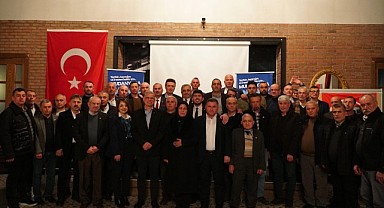 CHP Mudanya Belediye Başkan adayı Deniz Dalgıç muhtarlarla buluştu