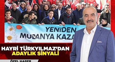 Hayri Türkyılmaz'ın Mudanya Belediye Başkan adayı olacağı iddiası