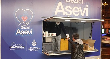 İBB'nin gezici aşevleri hizmete girdi