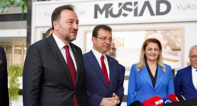İmamoğlu Müsiad Başkanı'nı ziyaret etti