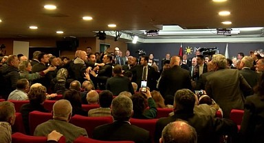 İYİ Parti'nin Ankara adayları tanıtım toplantısı karıştı!