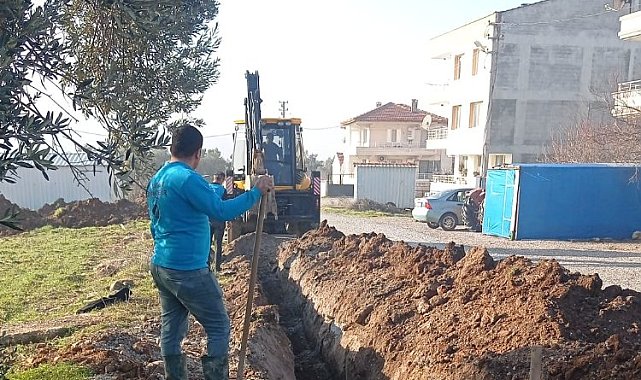 Manisa Cumhuriyet Mahallesi'nde içme suyu artık daha verimli